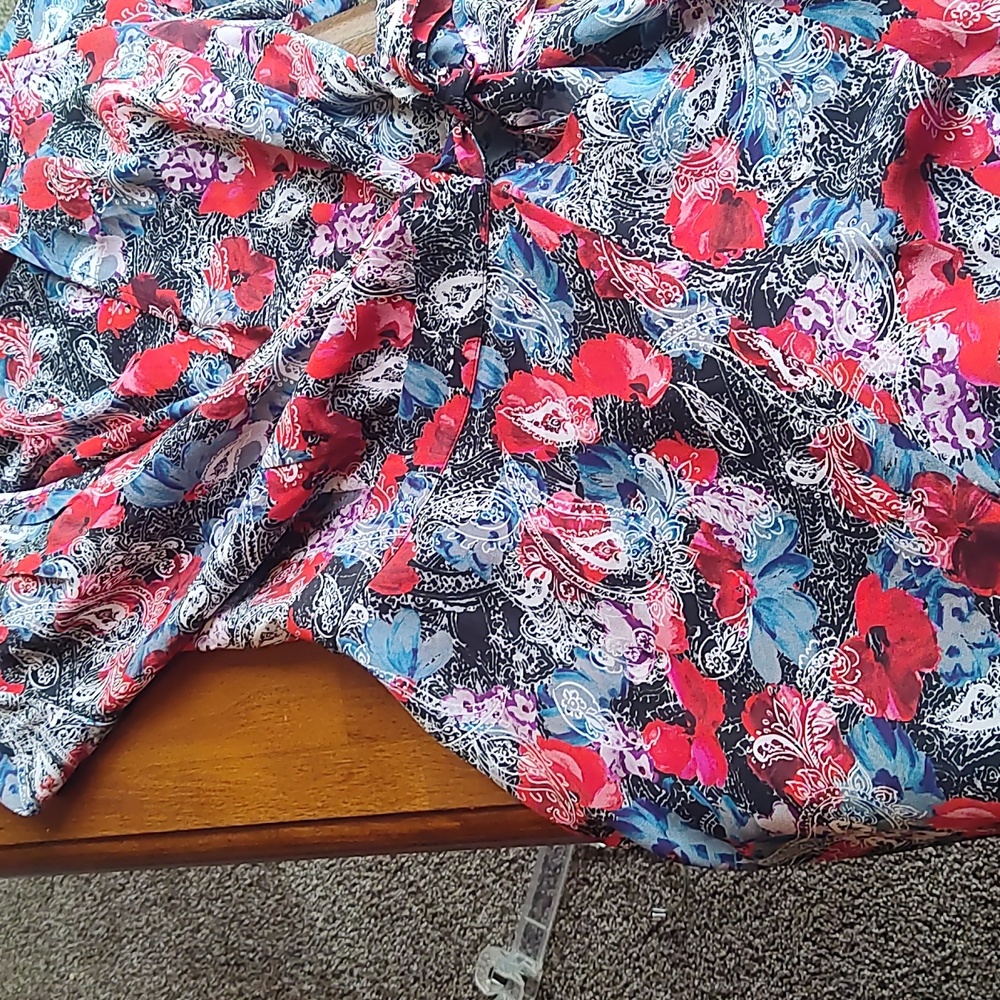 The Kooples Wrap Dress Size 0 Silk - Picture 8 of 13
